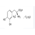 (2S)-2-Amino-3-(3,4-Dihydroxyphenyl)-2-Methylpropanoic acid sesquihydrate (L-methyldopa sesquihydrate).